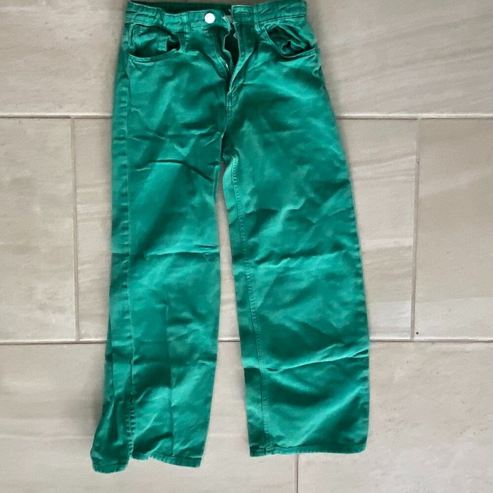 H&M KIds Green Wide Leg Pants US 12